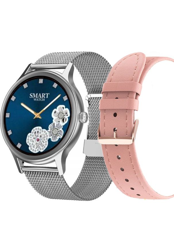 Smartwatch Pacific 18-5 Srebrny (16529). Rodzaj zegarka: smartwatch. Kolor: srebrny