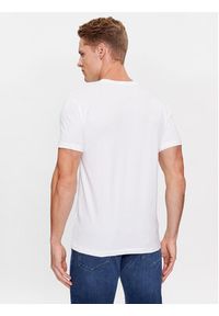 Trussardi Jeans - Trussardi T-Shirt 52T00767 Biały Regular Fit. Kolor: biały. Materiał: bawełna