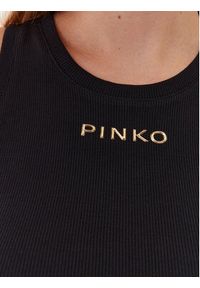 Pinko Top 100822 A15E Czarny Regular Fit. Kolor: czarny. Materiał: bawełna