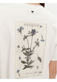 Weekend Max Mara T-Shirt Lecco 2515941052 Biały Boxy Fit. Kolor: biały. Materiał: bawełna