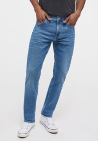 Mustang - MUSTANG VEGAS MĘSKIE SPODNIE JEANSOWE JEANS DENIM BLUE 1013733 5000 583