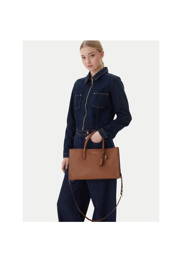 Torebka MICHAEL Michael Kors. Kolor: brązowy