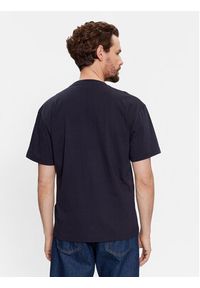 Calvin Klein T-Shirt Hero K10K111346 Granatowy Regular Fit. Kolor: niebieski. Materiał: bawełna