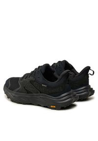 HOKA - Hoka Trekkingi Anacapa 2 Low GTX GORE-TEX 1141632 Czarny. Kolor: czarny. Materiał: materiał. Technologia: Gore-Tex. Sport: turystyka piesza