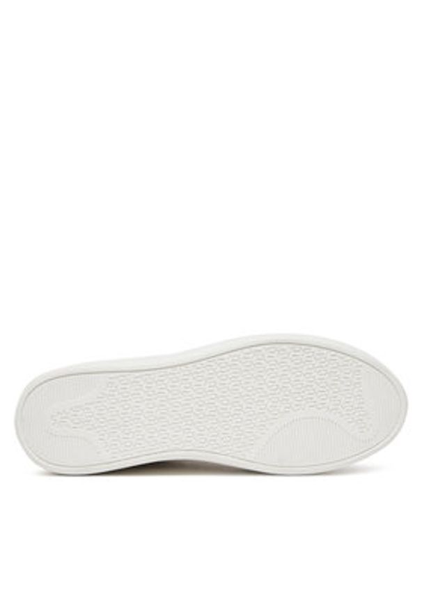 TOMMY HILFIGER - Tommy Hilfiger Sneakersy FW0FW08381 Biały. Kolor: biały. Materiał: skóra