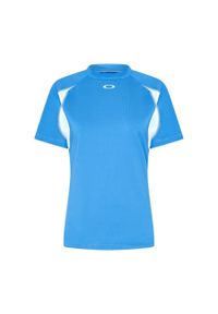 Oakley Koszulka Tech Mock Foa500573-600. Kolor: niebieski. Sport: kolarstwo