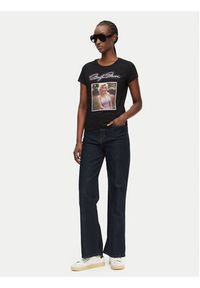 Guess T-Shirt W6BI51 K6658 Czarny Regular Fit. Kolor: czarny. Materiał: bawełna #3