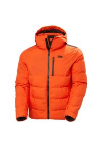 Kurtka narciarska z kapturem Helly Hansen Kvitfjell Race. Typ kołnierza: kaptur. Kolor: czerwony. Materiał: puch. Sezon: zima. Sport: narciarstwo #1