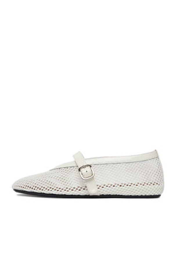 Badura Baleriny MIMOSA-SLT-24067P-52 Biały. Kolor: biały. Materiał: materiał