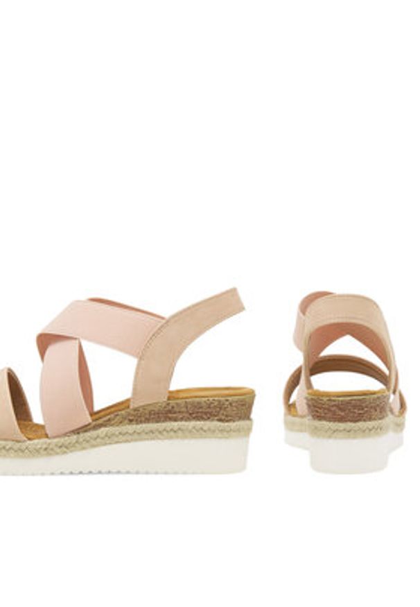 Clara Barson Espadryle Aussie WS2189-26 Różowy. Kolor: różowy. Materiał: materiał