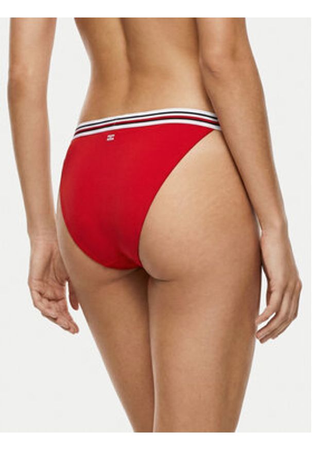 TOMMY HILFIGER - Tommy Hilfiger Dół od bikini Cheeky UW0UW06354 Czerwony. Kolor: czerwony. Materiał: syntetyk