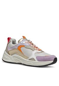 Geox Sneakersy D Zarvia D55YLA 0AS54 C1022 Biały. Kolor: biały. Materiał: materiał