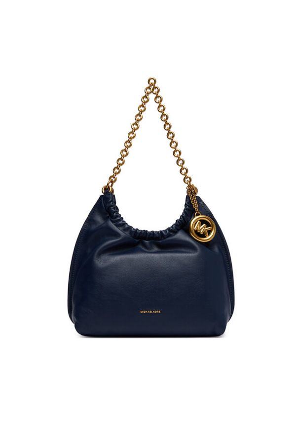 MICHAEL Michael Kors Torebka Indie 32S6A50C6L Granatowy. Kolor: niebieski. Materiał: skórzane