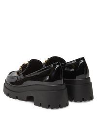 DeeZee Loafersy 8-409-1 Czarny. Kolor: czarny. Materiał: skóra #5