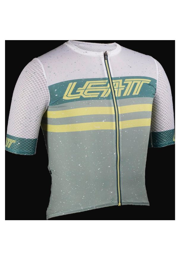 LEATT - Koszulka rowerowa damska Leatt Jersey MTB Endurance 6.0. Kolor: wielokolorowy, niebieski, szary. Materiał: jersey