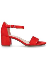 Sandały Filippo DS1350/20 Rd czerwone. Kolor: czerwony #6