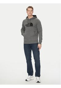The North Face Bluza Drew Peak Pul Hoodie NF00AHJY Szary Regular Fit. Kolor: szary. Materiał: bawełna #3