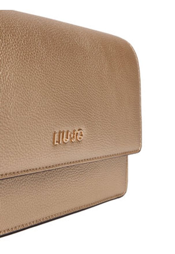 Liu Jo Torebka AA6210 E1012 Złoty. Kolor: złoty. Materiał: skórzane