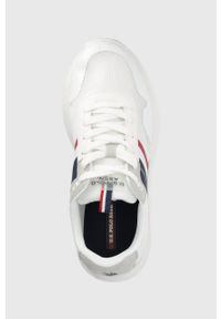 U.S. Polo Assn. sneakersy kolor biały. Nosek buta: okrągły. Zapięcie: sznurówki. Kolor: biały #4