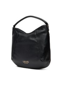 Liu Jo Torebka Esc M Hobo AF5053 E0058 Czarny. Kolor: czarny. Materiał: skórzane #5