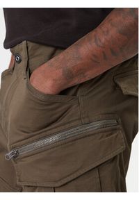 G-Star RAW - G-Star Raw Spodnie materiałowe Rovic D02190 5126 1260 Khaki Regular Fit. Kolor: brązowy. Materiał: bawełna #3
