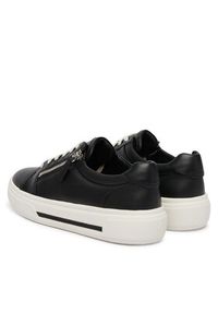 Clarks Sneakersy Hollyrose Zip 26185913 Czarny. Kolor: czarny. Materiał: skóra #6