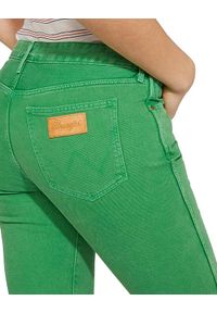 Wrangler - WRANGLER CROPPED STRAIGHT DAMSKIE SPODNIE JEANSOWE GREEN W229DM121 #4