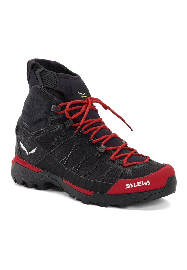 Buty trekkingowe męskie Salewa Ortles Light Mid PTX. Kolor: czarny