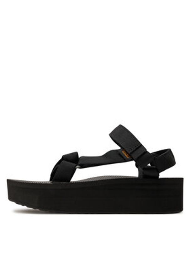 Teva Sandały Flatform Universal 1008844 Czarny. Kolor: czarny. Materiał: materiał