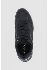 Aldo Buty kolor czarny na płaskiej podeszwie. Nosek buta: okrągły. Zapięcie: sznurówki. Kolor: czarny. Obcas: na płaskiej podeszwie #5