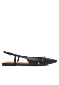 Guess Baleriny FLPDOR LEA05 Czarny. Kolor: czarny. Materiał: skóra #1