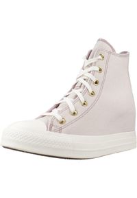 Tenisówki Converse Model Chuck Taylor All Star Wedge Kolor Fioletowy. Kolor: fioletowy. Materiał: tkanina
