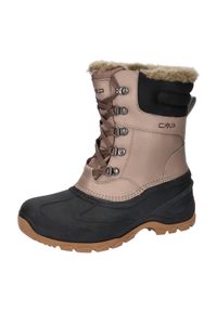 Śniegowce damskie CMP ATKA. Kolor: beżowy, wielokolorowy, czarny. Sezon: zima #1