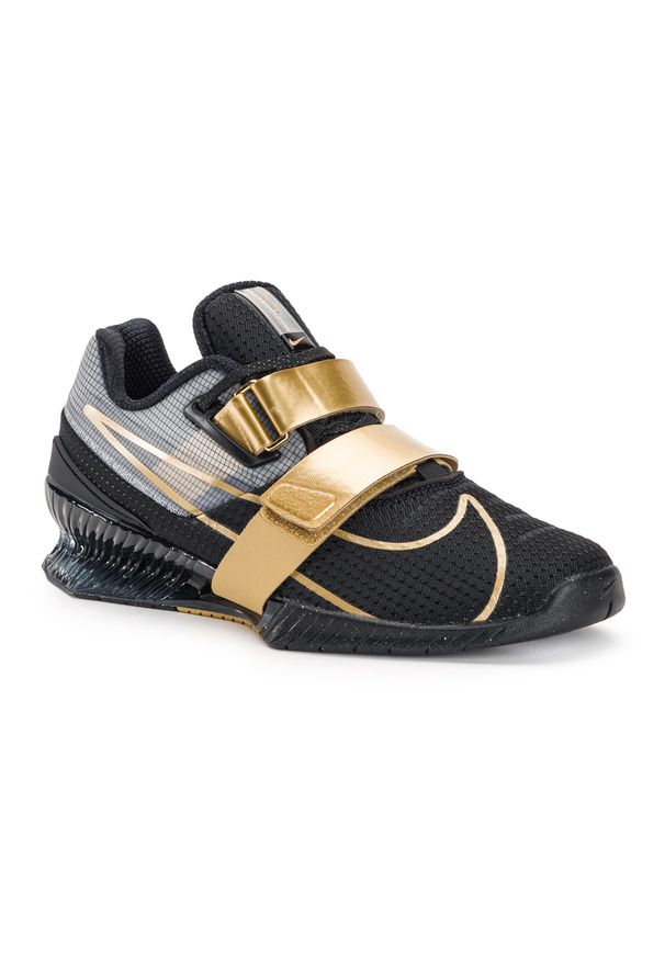 Buty do podnoszenia ciężarów Nike Romaleos 4. Kolor: czarny, wielokolorowy, żółty