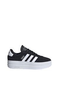 Adidas - Buty VL Court Bold. Kolor: czarny, biały, wielokolorowy. Obcas: na platformie