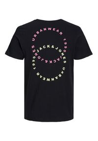 Jack & Jones - Jack&Jones T-Shirt 12235209 Czarny Regular Fit. Kolor: czarny. Materiał: bawełna #5