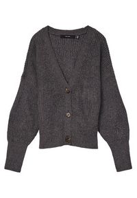 Vero Moda Kardigan Lea 10249632 Szary Regular Fit. Kolor: szary. Materiał: syntetyk