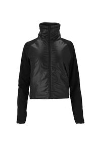 Damski polar Athlecia Ayanda. Kolor: szary, czarny, wielokolorowy. Materiał: polar. Sezon: zima. Sport: turystyka piesza #1