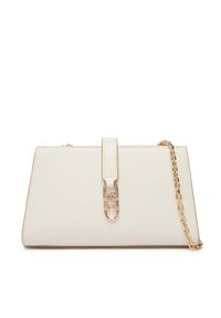 TOMMY HILFIGER - Tommy Hilfiger Torebka Th Libre Chain Crossover AW0AW18614 Beżowy. Kolor: beżowy. Materiał: skórzane #1