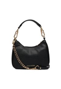 Steve Madden Torebka Bprime SM13001153-B-G Czarny. Kolor: czarny. Materiał: skórzane