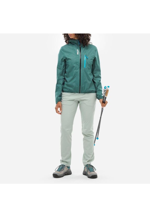 Kurtka trekkingowa damska Millet Wanaka Light 2.5L Jkt W wodoodporna. Kolor: zielony