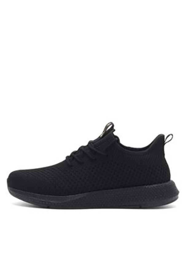 Sprandi Sneakersy MP07-GVA1B Czarny. Kolor: czarny. Materiał: materiał