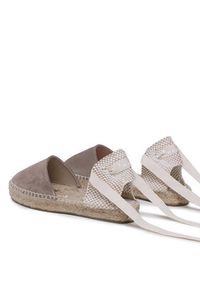 Manebi Espadryle Flat Valenciana Espadrilles K 1.9 P0 Brązowy. Kolor: brązowy. Materiał: skóra, zamsz