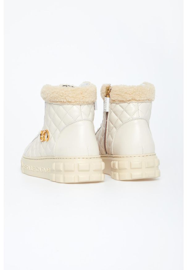Sneakersy damskie wysokie CESARE CASADEI