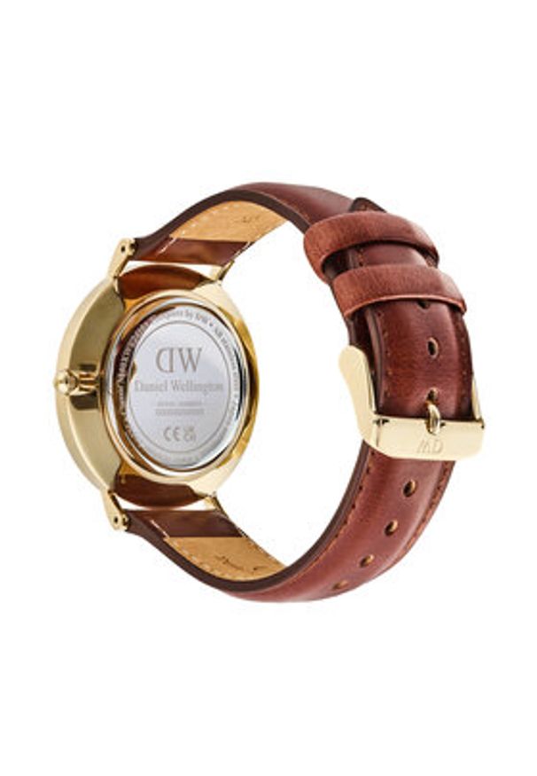 Daniel Wellington Zegarek Classic St Mawes DW00100869 Brązowy. Kolor: brązowy