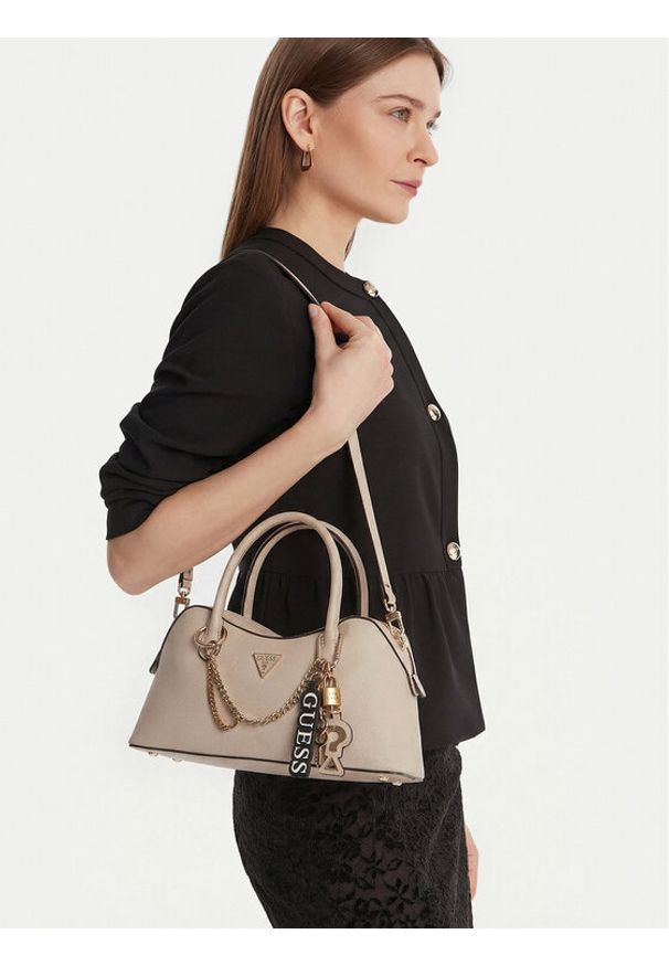 Guess Torebka HWBG98 99060 Beżowy. Kolor: beżowy. Materiał: skórzane