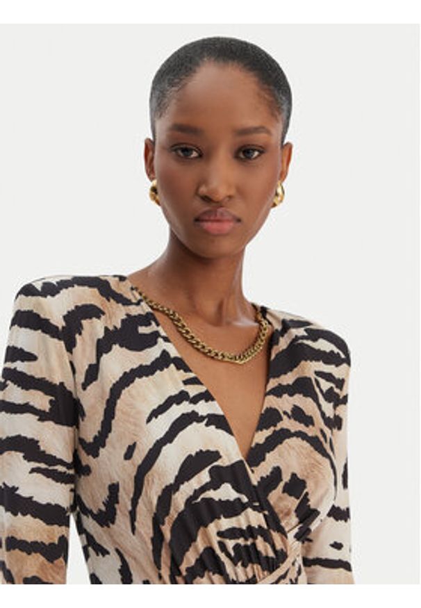 Marciano Guess Sukienka wieczorowa 6RGK09 6084A Kolorowy Regular Fit. Materiał: syntetyk. Wzór: kolorowy. Styl: wizytowy