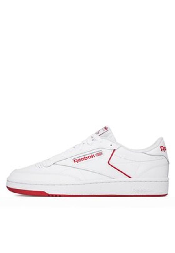 Reebok Sneakersy Club C 85 D9273 Biały. Kolor: biały. Materiał: skóra. Model: Reebok Club