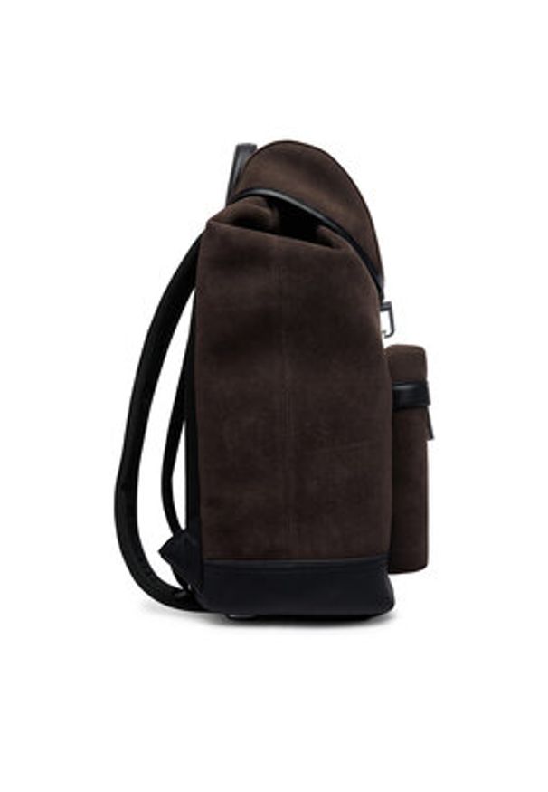 Karl Lagerfeld - KARL LAGERFELD Plecak B2M30194 Brązowy ciemny. Kolor: brązowy. Materiał: skóra