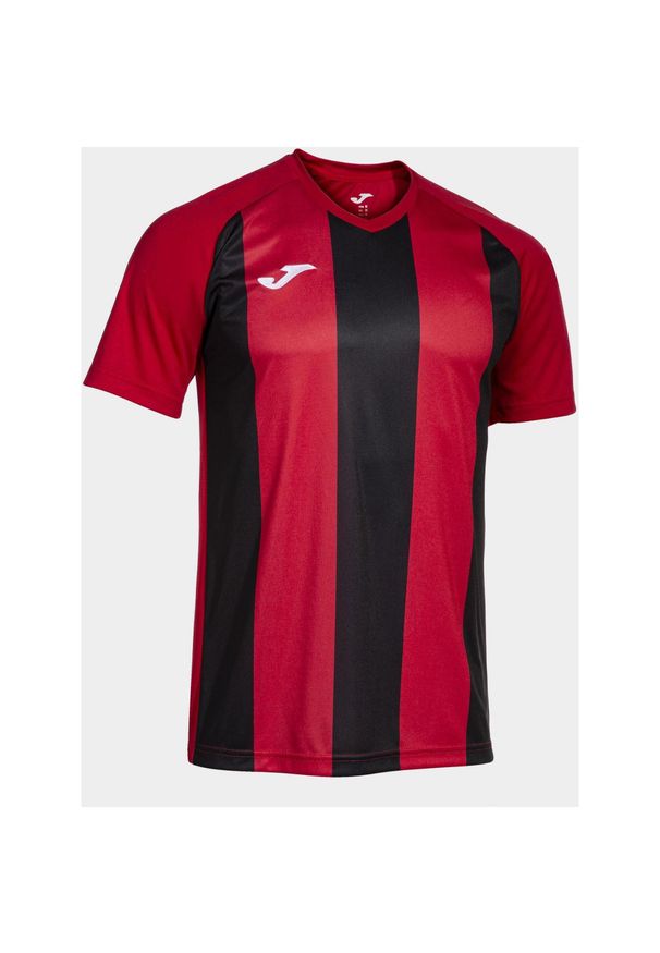 Koszulka Męska Joma Inter IV Czerwona i Czarna. Kolor: wielokolorowy, czarny, czerwony. Sport: piłka nożna